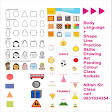 Shape and Body Language Line Skills Practice Art Painting product image