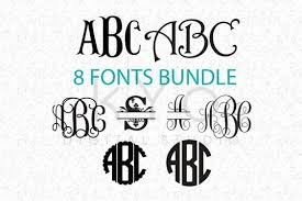 Download Free Svg Cricut Fonts Bundle Svg Not Typing Monogram Letters Svg Cricut Fonts Svg Cricut Svg Files Free Svg File For Circuit Silhouette And More