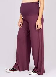 Calça De Pano Mole Para Gravida Cala A De Gestante Pantalona Calca Para Gestante Vestidos Moda Gestante Roupa Gestante