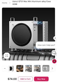 For those of you who got a new M4 mini and are pissed at the power button  being under the computer, Ulanzi just released this case! It basically  fixes everything!