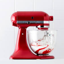 kitchenaidstand mixer clear glass bowl