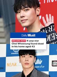 Tragedy Strikes: K-Pop Star Wheesung Found Dead at 43