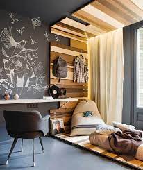 Wall paint and modern wallpaper patterns can help brightening up teens room colors. 65 Cool Teenage Boys Room Decor Ideas Designs 2021 Guide