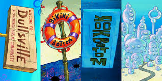 Chum buckets in real life are used by fishermen to lure sharks. Spongebob Squarepants Underwater Map All Locations Explained
