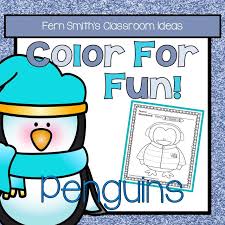 Download nasa's deep space network coloring pages pdf. Penguin Fun Color For Fun Penguin Printable Coloring Pages Fern Smith S Classroom Ideas