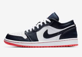 The Air Jordan 1 Low Retro Returns In Obsidian And Ember Glow Air Jordans Jordan 1 Low Nike Shoes Jordans