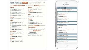 Meal Planning Calendar And Grocery List App Plan To Eat Meal Planning Calendar Eating Plans Shopping List Grocery