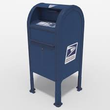 Usps Mailbox Dropbox 3d Model Usps Mailbox Mailbox Dropbox Mailbox