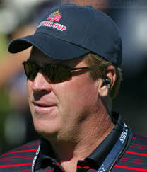 Jay Haas, in the finish position, 2004