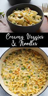Toss with the egg noodles and dinner is served! Vegetarian Recipes Egg Noodle Recipes Vegetarian