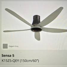 Kdk Ceiling Fan K15z5 Qey T60aw 150cm 60 Furniture On Carousell