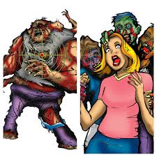Printable targets help you in practicing shooting and work towards increasing your concentration and bettering your aim. 20 Pack Zombie Shooting Targets Normal And Large Multi Page Bow And Arrow Hq