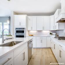 Even On Monday This Fresh White Kitchen Feels Like Sunday Pulte Homes Modern Kitchen Floor Plans Log Home Kitchens Kitchen Floor Plans