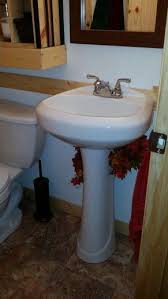 This is a very moden kitchen. Hide Pedestal Sink Plumbing Hide Pedestal Sink Pedestal Sink Sink Plumbing