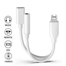 A dual headphone adapter, also known as a headphone splitter or audio jack splitter, is a device that allows two headphones to be connected through to one audio jack. Adapter For Iphone Headphone Dongle 3 5 Mm Jack Audio Charging Adaptor For Iphone X Xs Max Xr 8 8plus 7 7plus Dual Ports Car Charger Aux Adapter Connector Earphones Splitter Support All Ios White