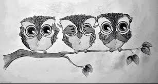 Easy Hear No Evil See No Evil Speak No Evil Drawings Pin By Andreea Hognogiu On Tatoos Owl Tattoo Drawings Owl Tattoo Owl
