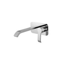 BUGNATESE TESS WALL BASIN MIXER SPOUT 19 CM AND CLIC CLAC POP-UP