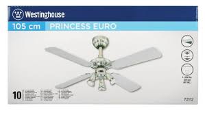 Maybe you would like to learn more about one of these? Westinghouse Princess Euro 105 Cm Reversible Four Blade Indoor Ceiling Fan Dark Pewter Chrome Finis