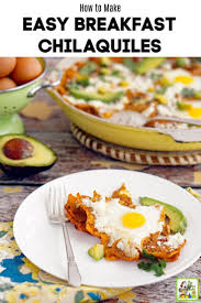 How To Make An Easy Breakfast Chilaquiles Recipe Chilaquiles Recipe Breakfast Chilaquiles Easy Red Chilaquiles Recipe