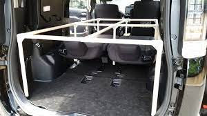 車中泊ベッド トヨタ ヴォクシー ハイブリッド by ikabaka みんカラ トヨタ ヴォクシー 車中泊 ベッド ヴォクシー