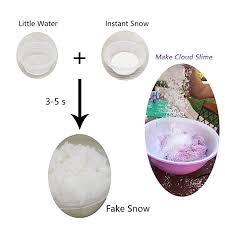 Liquid starch {laundry detergent aisle} elmer's washable glue. 10pcs Instant Snow Powder Fake Snow Artificial Snow Fluffy Snow Super Absorbant Diy Cloud Slime For Frozen Christmas Party Decor Artificial Snow Snowflakes Aliexpress