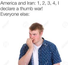1,2,3,4 i declare a thumb war!!!! Uh Oh R Ww3memes World War Iii Know Your Meme
