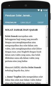 Tata cara bacaan niat shalat jamak dan qashar takhir taqdim dhuhur ashar maghrib isya shalat jamak adalah salah satu satu keringanan dalam beribadah wajib 5 waktu yang boleh di laksanakan apabila sudah memenuhi syarat dan ketentuan yang telah di tetapkan yaitu harus sedang berada dalam. Panduan Solat Jamak Dan Qasar For Android Apk Download