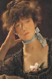 alfred-stevens-portrait-of-sarah-bernhardt-1885