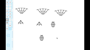 stitch fiddle draw symbols in a free form crochet chart