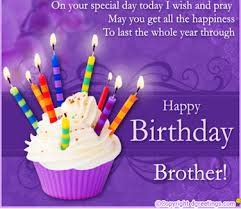 May lady luck come especially for the birthday boy/girl. Birthday Quotes For Younger Brother Quotesgram