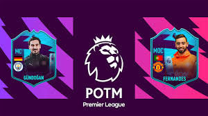 Previsoes De Fevereiro Da Potm Premier League Sobre Fifa 21 Gundogan Fernandes