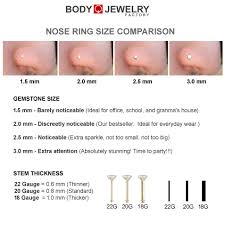 nose studs size chart basement wall studs