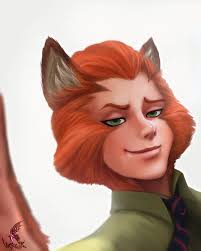 Nick Wilde by vinrylgrave