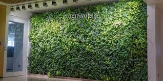Make a vertical pallet planter to create an adorable indoor garden easily and inexpensively. Indoor Vertical Gardens Indoor Living Green Wall Experts