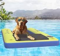 YITAHOME Dog Water Ramp Inflatable Dog Floating Ladder for Pools Boats Docks Dog Floats for Pool Lakes Boats Docks