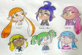 Home to squids, kids, and all things octolings. Medievalwing On Twitter Splatoon Hairstyles I Tried To Make Each One Have A Different Personality Who Are Your Favorites