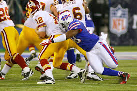 bills 23 redskins 0 buffalo records nine sacks in shutout