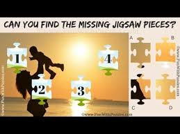 Race against the clock to see how quickly you can complete this free online jigsaw puzzle. Missing Pieces Jigsaw Puzzles For Kids Easy Jigsaw Puzzles Visual Iq Brain Teasers For Kids Fun Brain Puzzles For Kids