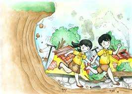 Learn to draw manga with my other website: Lindol Earthquake Drawing With Color Novocom Top