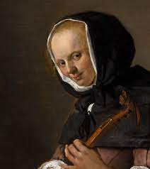 jan steen detail van cisterspelende vrouw c 1662 mauritshuis den haag dutch golden age rembrandt dutch painters