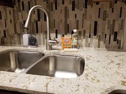 Plates, silverware, and cookware that are left to sit in a stainless steel sink can leave behind streaks and scratches. Rust In Your Stainless Steel Sink Duncan S Creative Kitchens