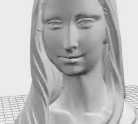mona" 3D Models to Print