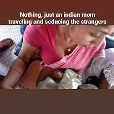 dark_reality on X: Average indian mom in public transport...  t.coypjCkEXcyL  X