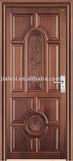 Wooden doors also decrease sound from traveling through a room, thus giving one privacy and peace. Source Hot Selling High Quality Low Price Single Wooden Door Design Solid Wood Door Solid Wooden Do Single Door Design Single Main Door Designs Door Design