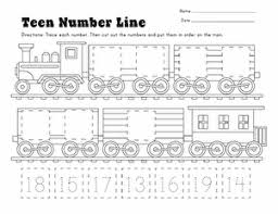 Print the worksheets about numbers and complete the exercises to help you practise your english! Teen Number Train Worksheet Education Com