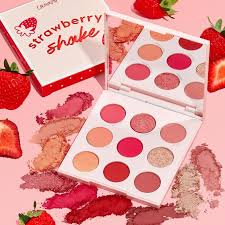 Strawberry Shake Pink Eyeshadow Palette Pink Eyeshadow Palette Colourpop Eyeshadow Colourpop Cosmetics