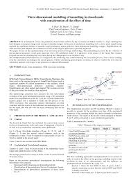 PDF) Three-dimensional modelling of tunnelling in closed mode with  consideration of the effect of time