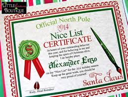 As i write this, we are in the middle of a pandemic and we are locked down and unable to go out, winter is settling in for the season and there doesn't feel like there's too much to. Free Printable Santa S Official Nice List Certificate 2019 Events Www Aiebc Org Download A Specially Curated Christmas Theme Pack Lubang Ilmu