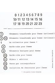 To find out more about your rights, read our privacy policy. Martin Margiela Logo