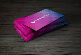 Custom business card printing options Page